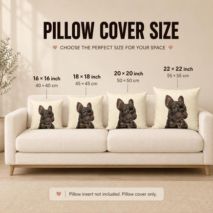 Custom Pet Photo Pillow | Personalized Memorial Keepsake (CASE ONLY)