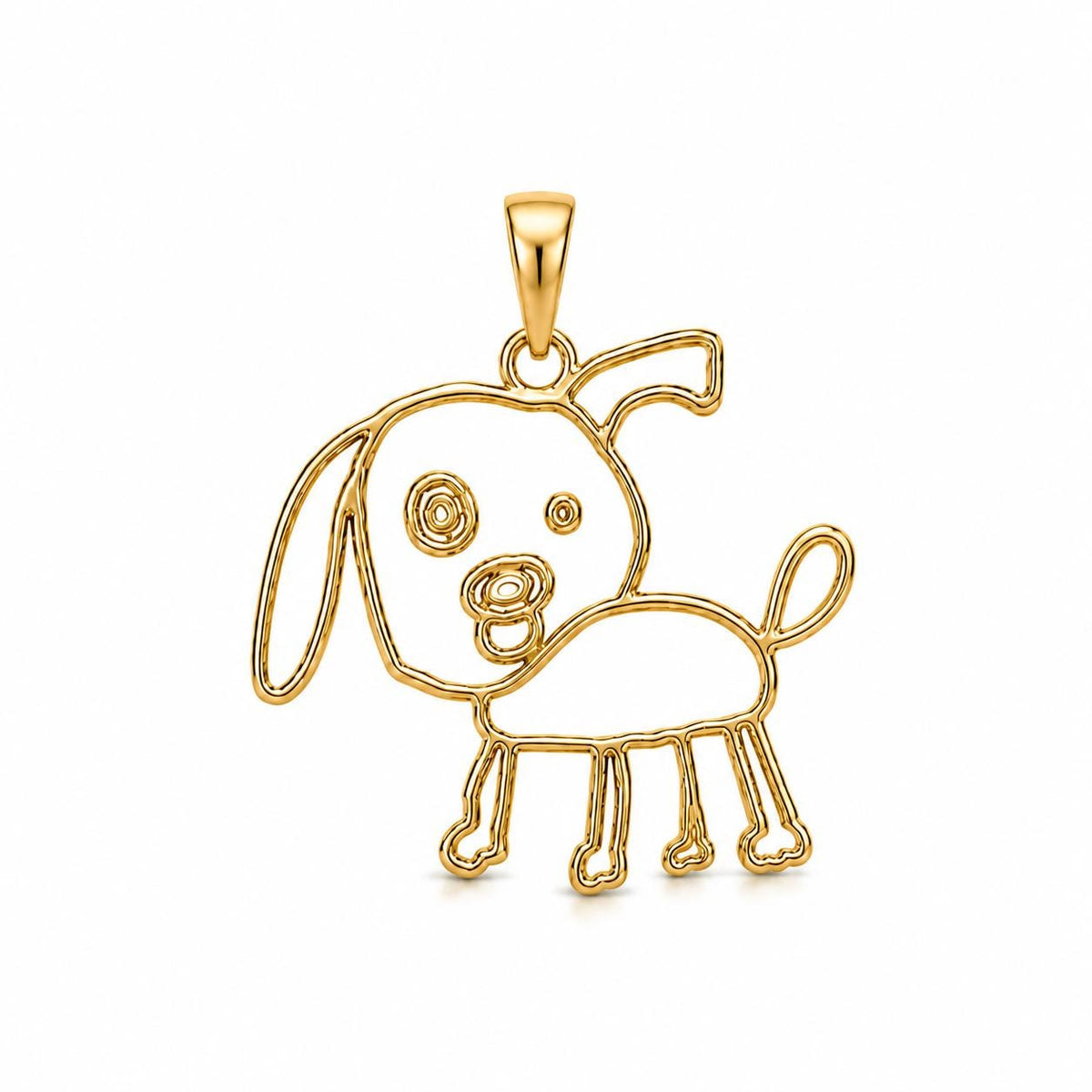 Custom Kids Drawing Necklace, Gold Silver Pendant, Personalized Keepsake Jewelry