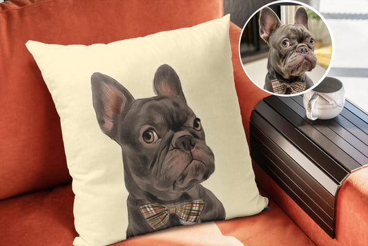 Custom Pet Photo Pillow | Personalized Memorial Keepsake (CASE ONLY)