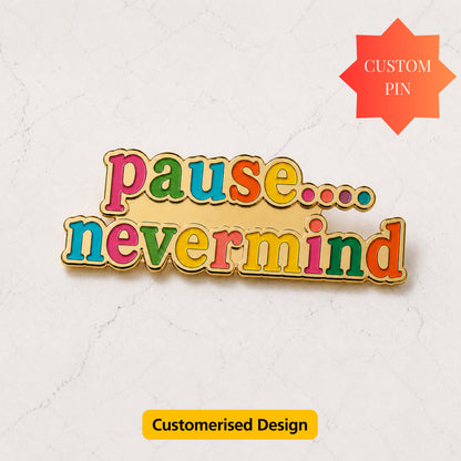 Custom Soft Enamel Pin, Personalized Pin