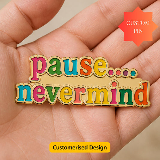 Custom Soft Enamel Pin, Personalized Pin